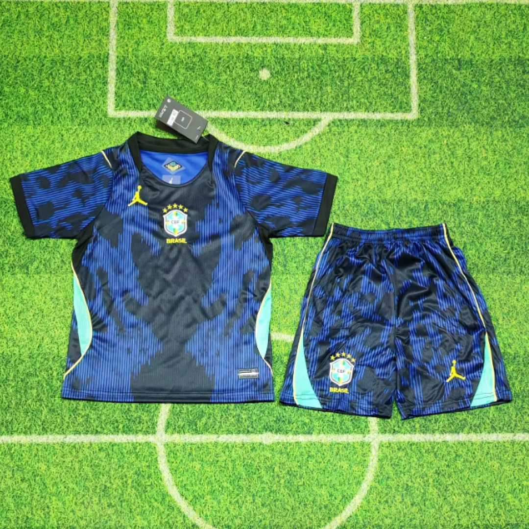 Brazil away Kids Kit